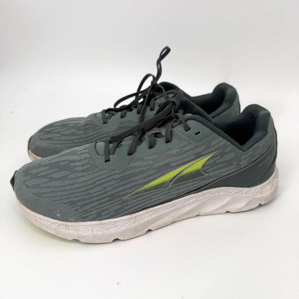 Altra Rivera Mens Green Athletic Running Training Shoes Size US 11 AL0A4VQL330